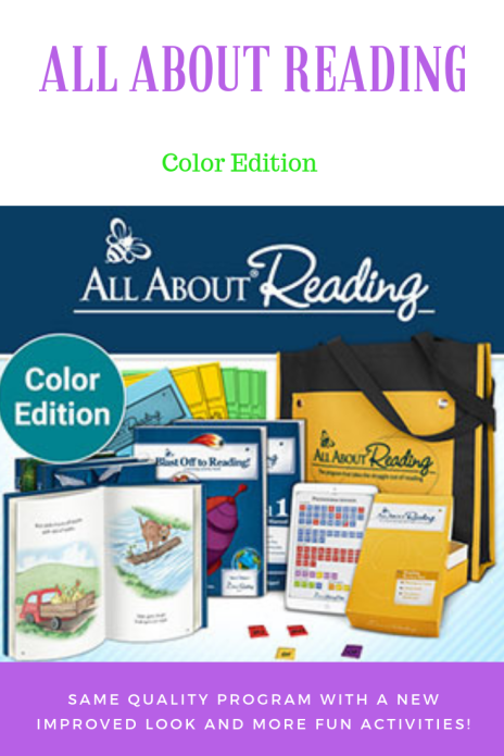 All About Reading's new color edition review